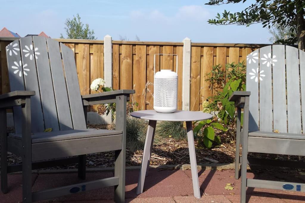 Modern En Sfeervol Appartement Aan Zee Met Airco Zoutelande Exterior foto